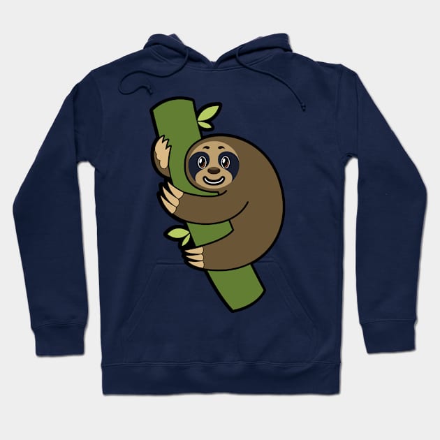 Sloth Hoodie by Rubtox